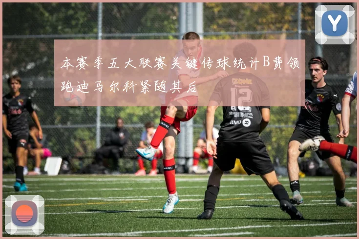 本赛季五大联赛关键传球统计B费领跑迪马尔科紧随其后